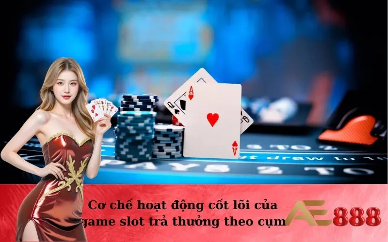 Cơ chế hoạt động cốt lõi của game slot trả thưởng theo cụm