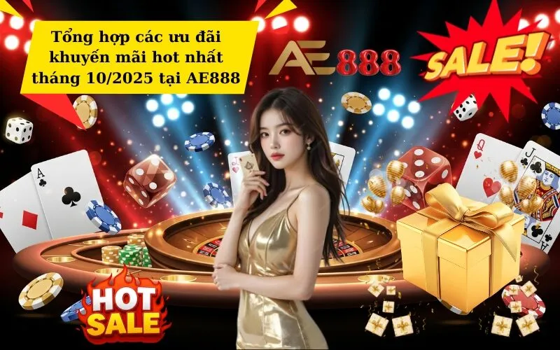 Tổng hợp các ưu đãi khuyến mãi hot nhất tháng 102025 tại AE888